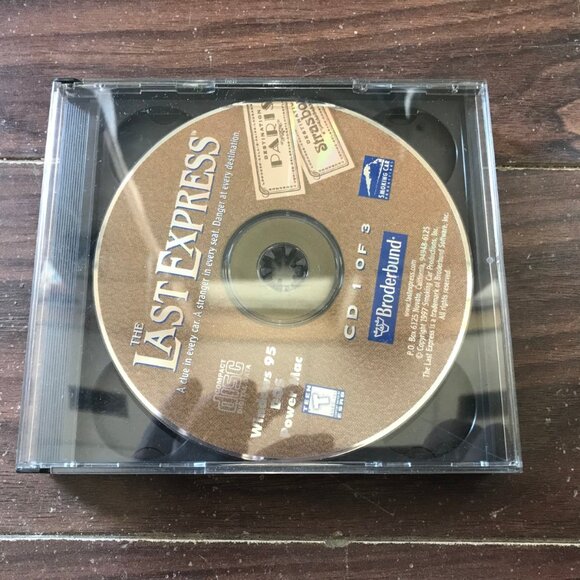 The Last Express Big Box *MISSING MANUAL* Broderbund CD ROM Windows 95 Retro 90s - Picture 9 of 16